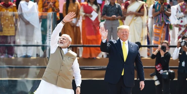 US-China rivalry simmers in India as Trump visits